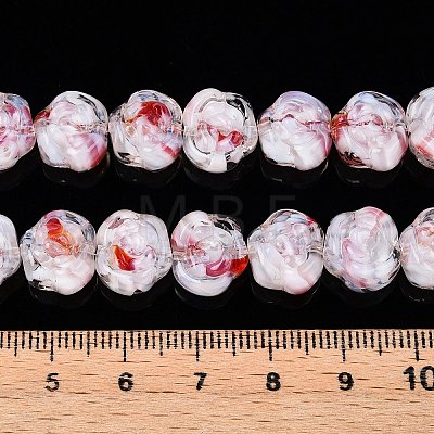 Handmade Lampwork Beads Strands LAMP-T021-26C-1