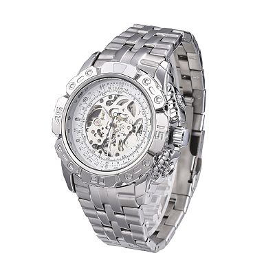 Alloy Watch Head Mechanical Watches WACH-L044-01A-P-1