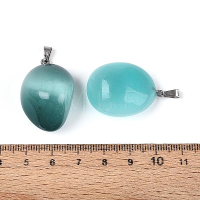 Cat Eye Pendants G-N360-07P-06-1