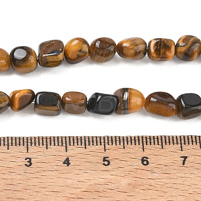 Natural Tiger Eye Beads Strands GG-CBA9392-33-1