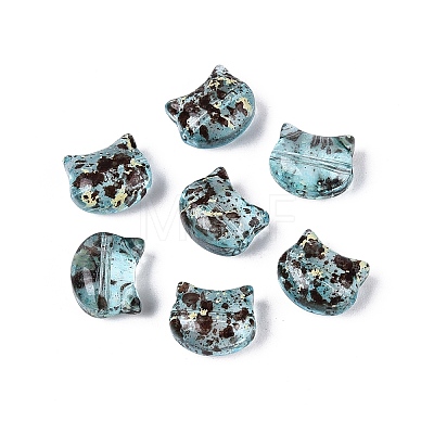 Picasso Transparent Glass Beads SEED-N012-07D-1