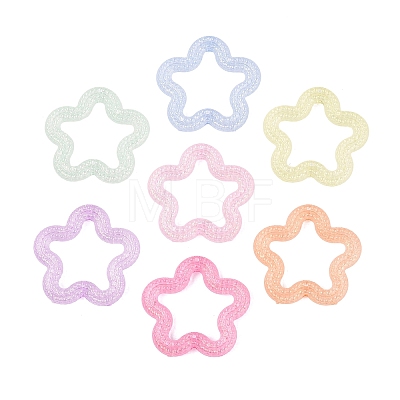 Luminous Transparent Acrylic Beads OACR-Q204-28-1