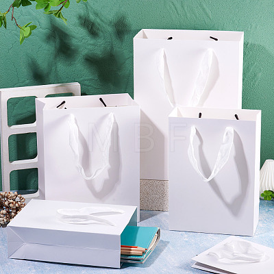 10Pcs 5 Sizes Kraft Paper Gift Shopping Bags Set ABAG-TA0002-23A-1