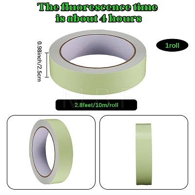 10M Luminous PET Adhesive Tape for Stage AJEW-SP0002-35A-01-1