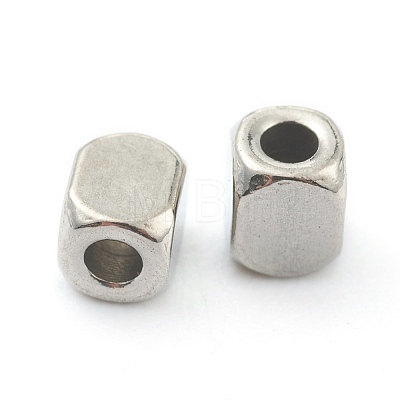 304 Stainless Steel Beads STAS-H160-03A-P-1