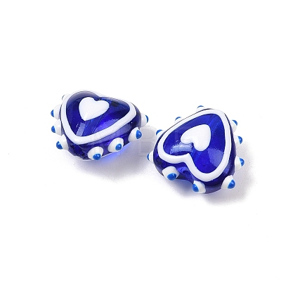 Handmade Lampwork Beads LAMP-D003-02F-1