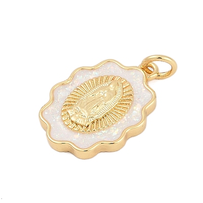 Brass Pendants KK-I723-31G-1