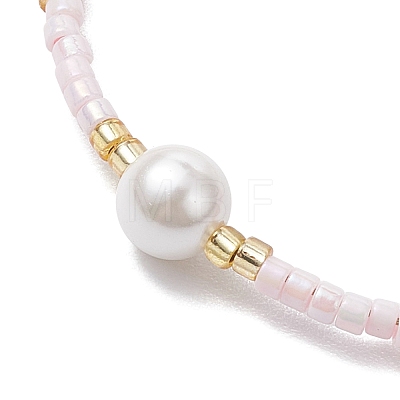 Glass Seed Beaded Bracelets for Women BJEW-MZ00134-03-1