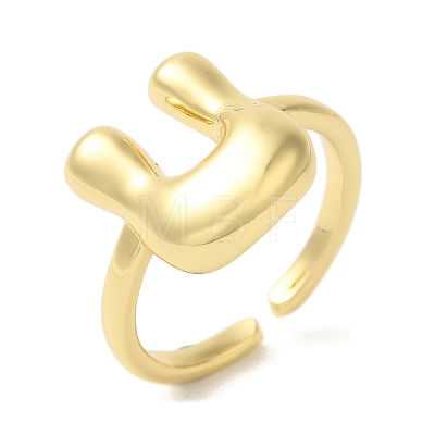 Brass Open Cuff Rings RJEW-U008-06U-G-1