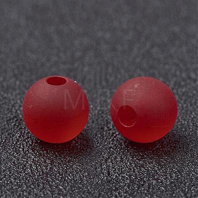 Transparent Acrylic Beads PL705-C73-1