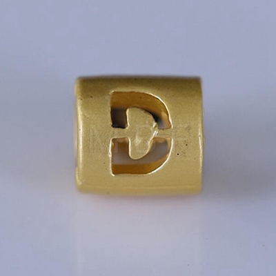 Alloy Letter Beads PALLOY-WH0081-55D-1
