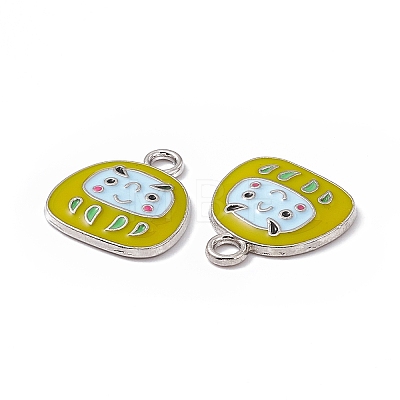 Alloy Enamel Pendants ENAM-H039-04P-1