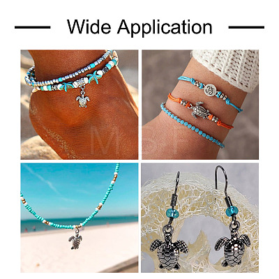 DIY Hollow Tortoise Jewelry Making Finding Kit FIND-TA0002-78-1