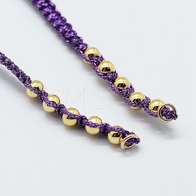 Braided Nylon Cord for DIY Bracelet Making MAK-K013-E02-1