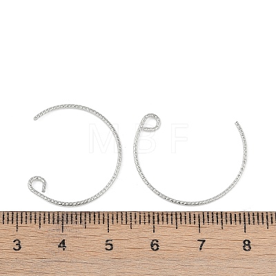 Brass Earring Hooks KK-C069-02P-1