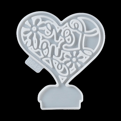 Heart Candle Holder DIY Silicone Molds SIL-F007-12A-1