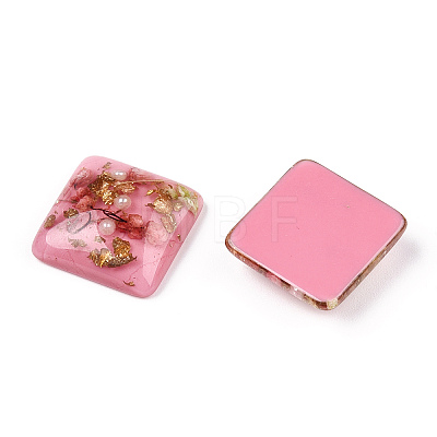 Transparent Resin Cabochons CRES-P019-05E-1