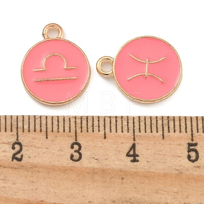 Alloy Enamel Pendants ENAM-XCP0001-45A-02-1