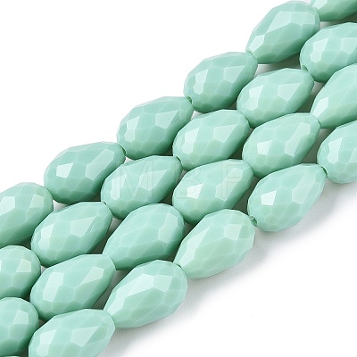 Opaque Solid Color Beads Strands EGLA-N013-P10mm-D14-1