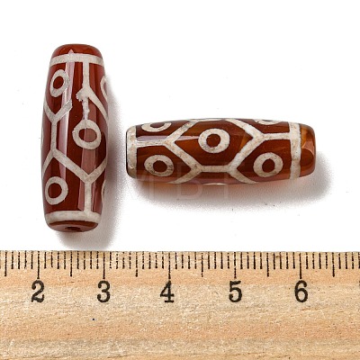 Tibetan Style dZi Beads Strands G-P526-A02-1