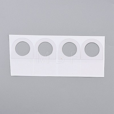 Transparent PVC Self Adhesive Hang Tabs CDIS-Z001-04A-1