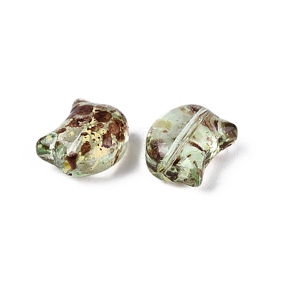 Picasso Transparent Glass Beads SEED-N012-07E-1