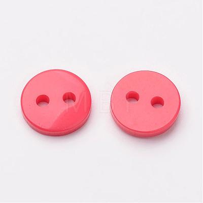 Flat Round 2-Hole Buttons FNA1494-1