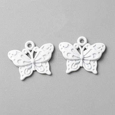 Baking Painted Alloy Pendants FIND-TAC0011-82B-1