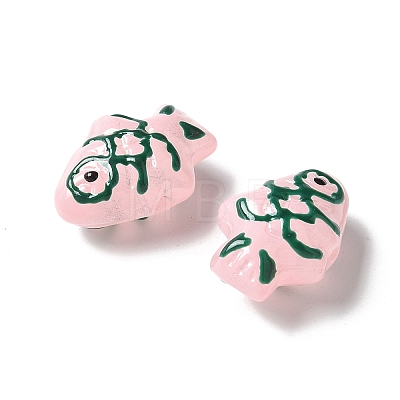 Baking Paint Glass Enamel Beads BLOW-D300-04H-1