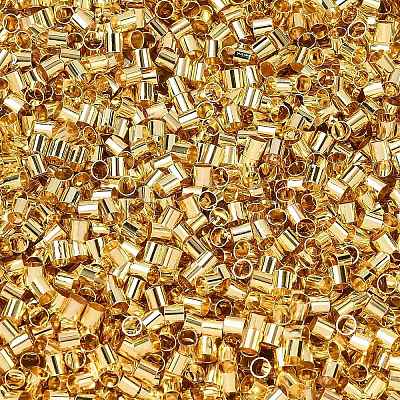 Brass Crimp Beads KK-R077-2mm-G-1