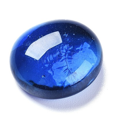 Transparent Glass Cabochons GLAA-XCP0011-24-1