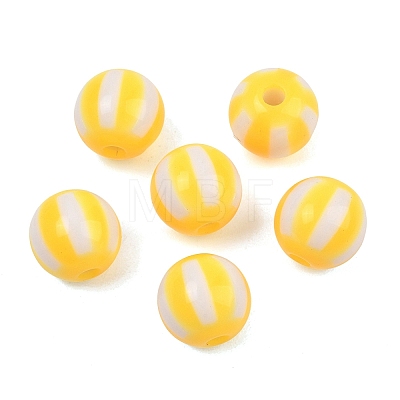 Opaque Acrylic Beads OACR-D314-07I-1