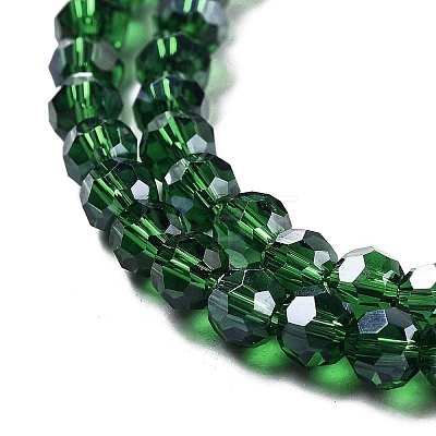 Electroplate Transparent Glass Beads Strands LS-EGLA-A035-T4mm-A10-1