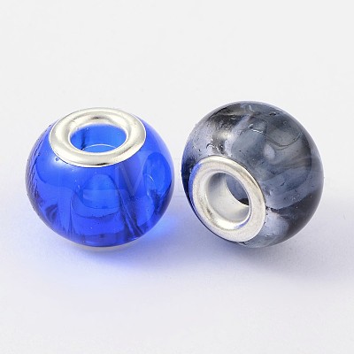 Glass European Beads GPDL-R002-M1-1