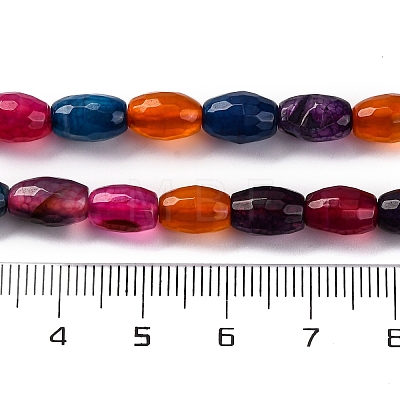 Natural Dragon Veins Agate Beads Strands G-G177-A03-02-1