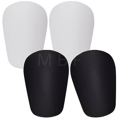 2 Paris 2 Colors Plastic Shin Guard AJEW-CN0007-04-1