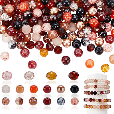 610Pcs Glass Beads Sets GLAA-GA0002-18-1