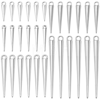 80Pcs 5 Styles Alloy Pendants FIND-SC0023-56-1