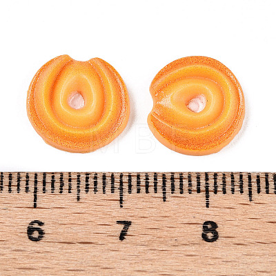 Cookie Luminous Resin Cabochons CRES-T026-02C-1