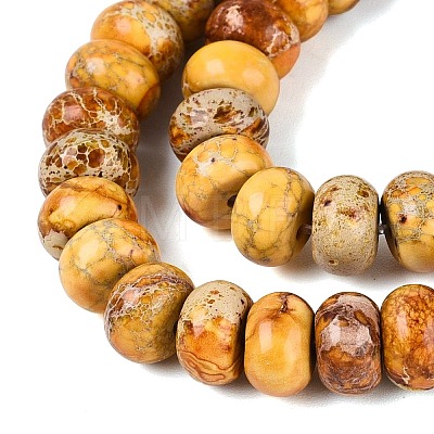 Dyed Synthetic Imperial Jasper Beads Strands G-Q606-99A-04-1