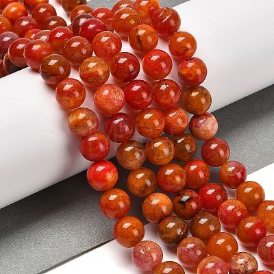 Natural Agate Beads Strands G-B079-A04-03E-1