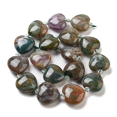 Natural Indian Agate Beads Strands G-C150-A04-01-1