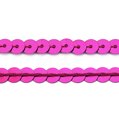 Plastic Paillette/Sequins Chain Rolls BS08Y-1
