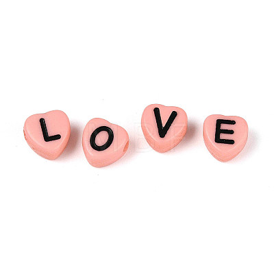 Opaque Acrylic Enamel Beads MACR-S273-37C-1