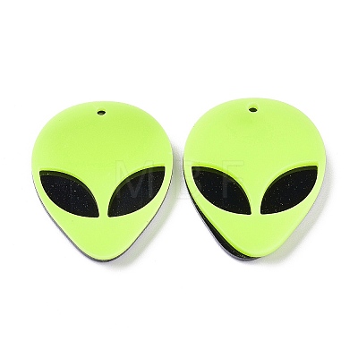 Opaque Acrylic Pendants LS-MACR-P023-01E-1