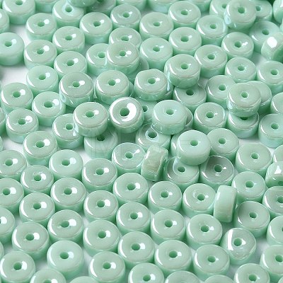 Opaque Colours Luster Glass Seed Beads SEED-E001-P3x6mm-A03-1