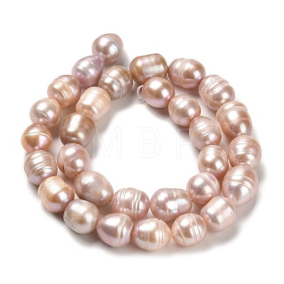 Natural Cultured Freshwater Pearl Beads Strands PEAR-E016-107-1