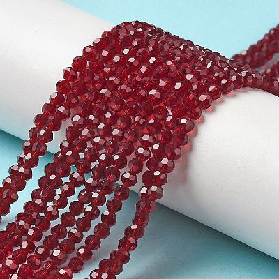 Transparent Glass Beads EGLA-A035-T3mm-D02-1