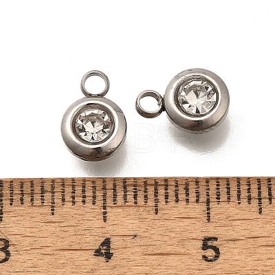 201 Stainless Steel Charms STAS-F311-06P-02-1