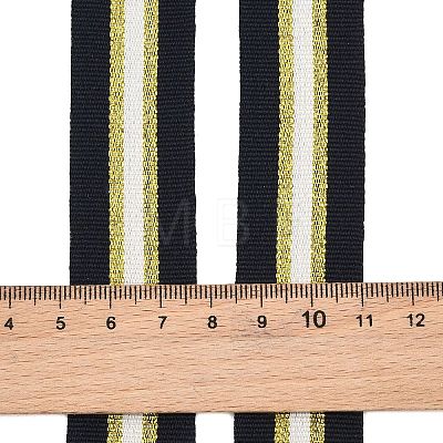Polyester Glitter Jacquard Ribbon FB-XCP0001-07-1